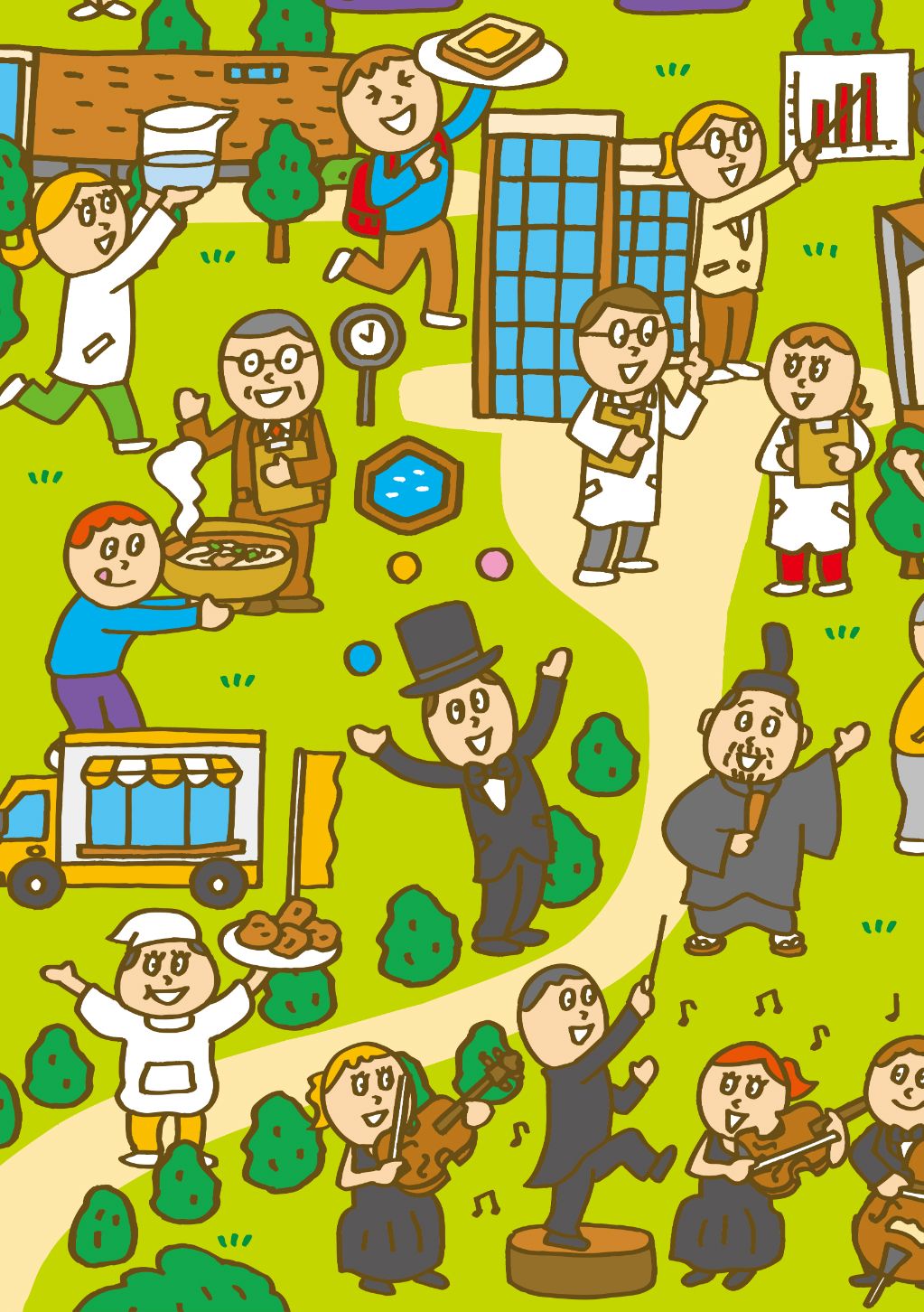 ステージ6のイラスト（元の絵）