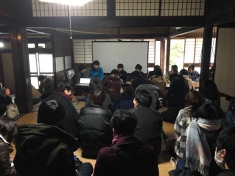幹事会の様子