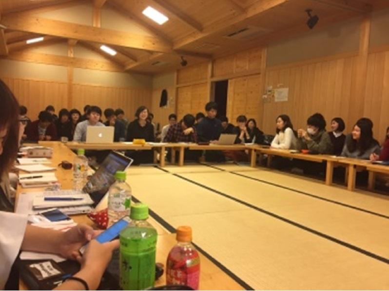 幹事会の様子です