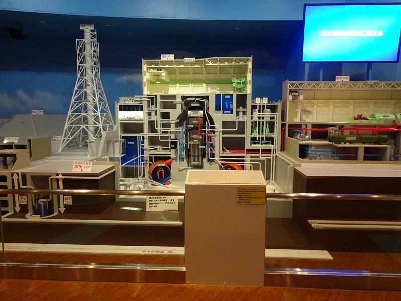 浜岡原子力発電所展示館の展示物