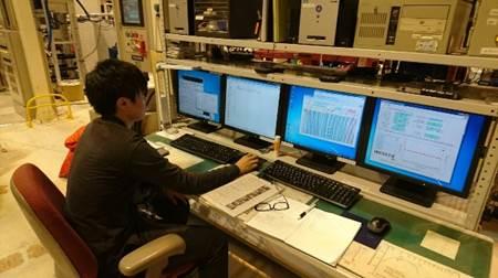 写真2：測定をしている様子