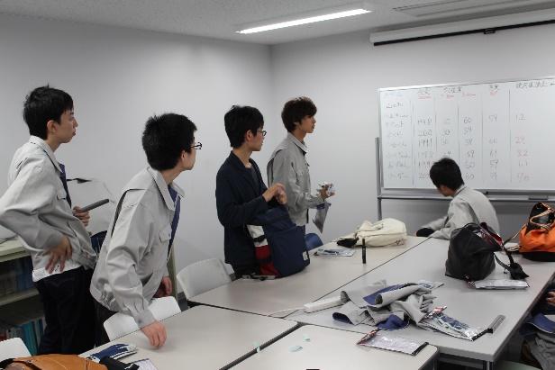 出来栄え（誤差）の程度をメンバーで競い合いました