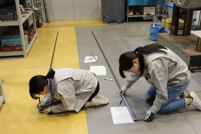 丁寧に罫書きを行えば部材の加工精度が自ずと向上します
