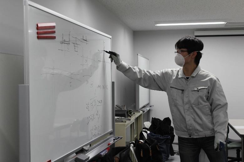 作業が終わる毎に進捗を作業ボードに記録していきます