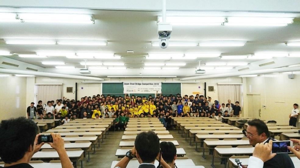 開会式後にてJSBC全参加者の集合写真
