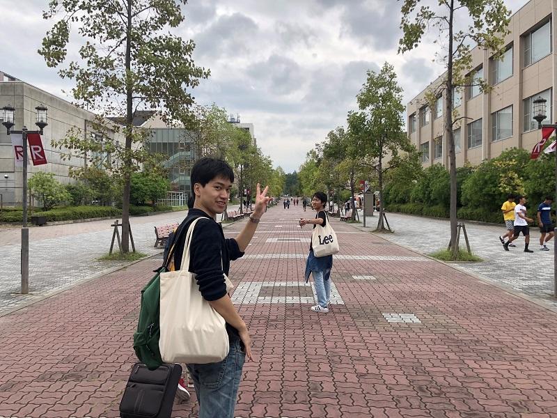 立命館大学内で撮った写真です。