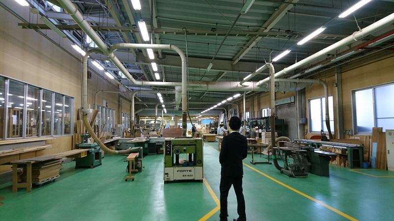 加工場見学
