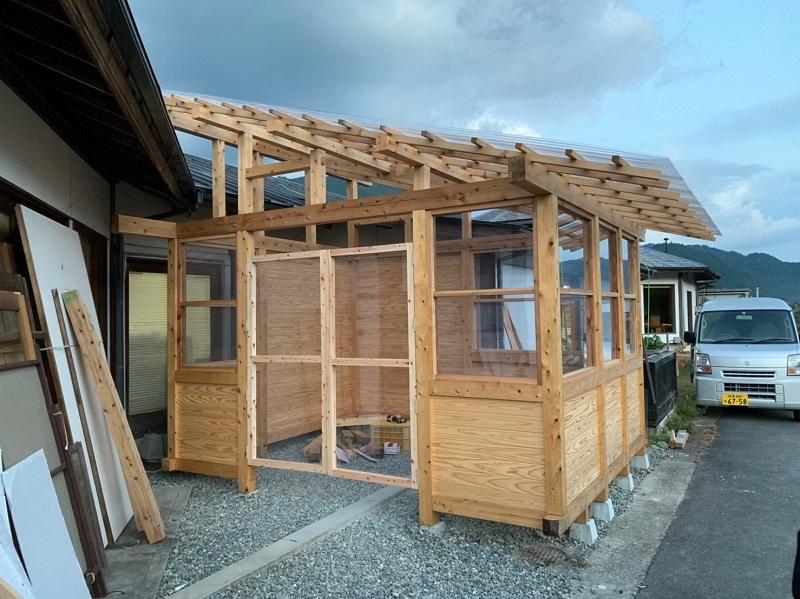 制作物「マウンテンバイク倉庫」全景