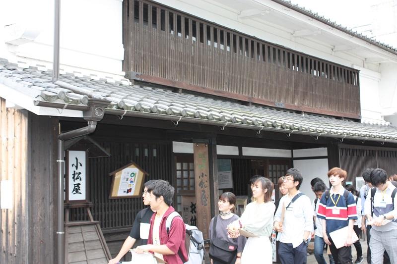 “まちなか体感”中山道太田宿にて