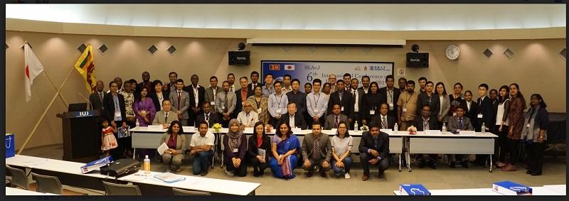 SLACJ6th International Conference on Indo-Pacific Studies 2019の参加者集合写真。　
