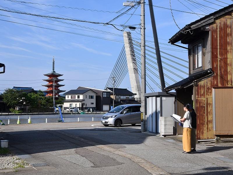 調査風景_周辺地域の調査