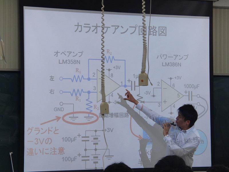 写真1-4：岩本氏による説明の様子
