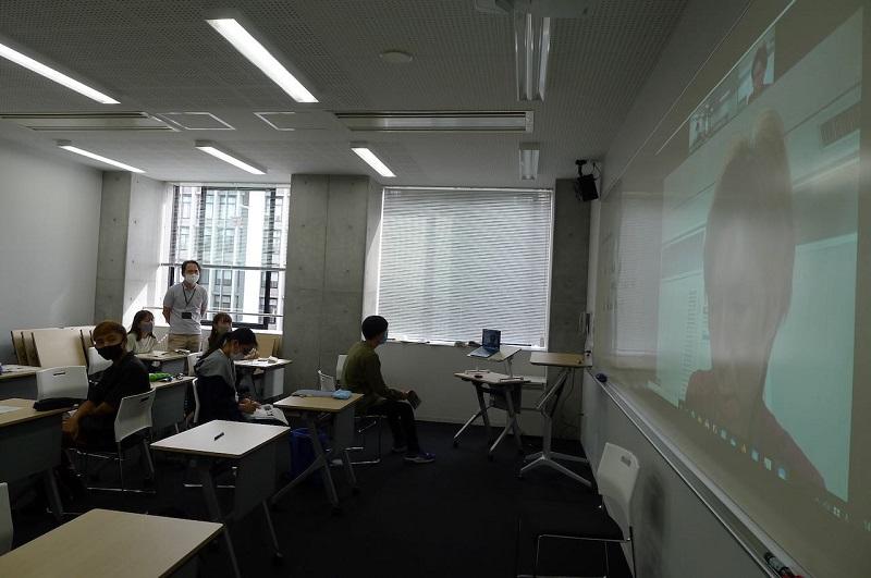 Zoomを介して知立市福祉課佐藤氏よりご説明をいただきました