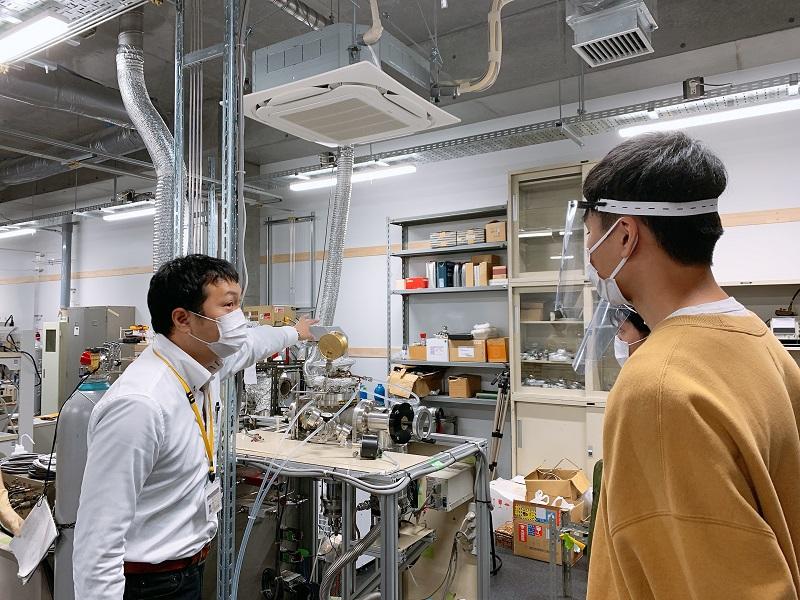 竹田准教授からの研究紹介の様子