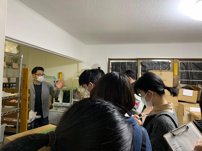 「福祉の現場を見る」運営者の説明を聞きながら空間の設えを把握②