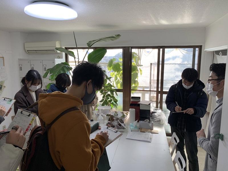 「福祉の現場を見る」運営者の説明を聞きながら空間の設えを把握①