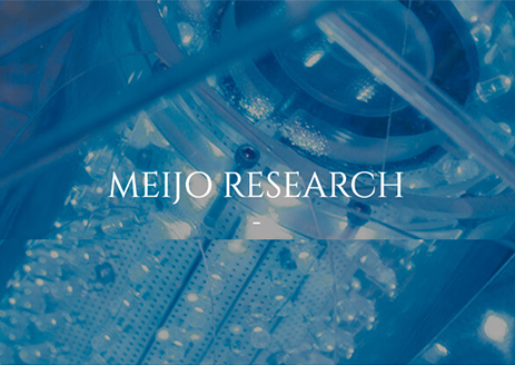 MEIJO RESEARCHトップ画面