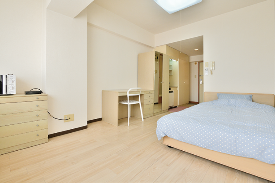 Furnished with furniture and home appliances.