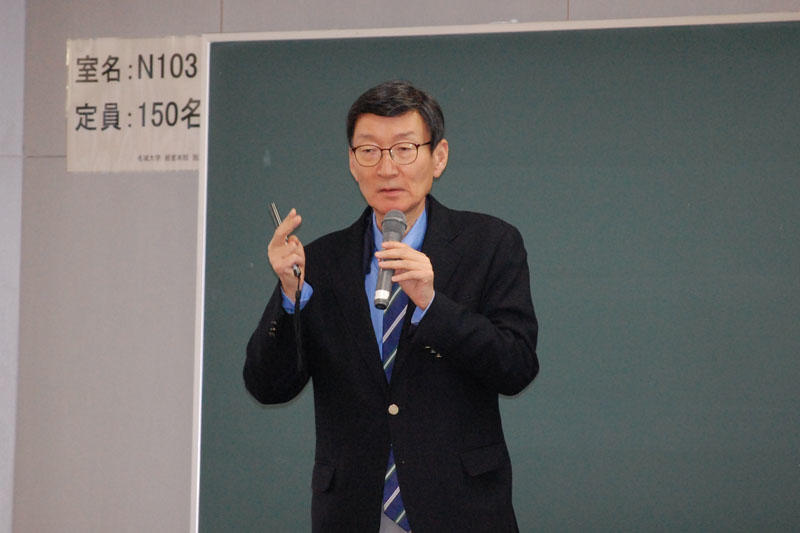 経済学部主催 東アジア環境政策研究会 名城大学アジア研究センター共催 セミナー 韓国の高齢化社会の今後 日本との比較の視点から 平成29年12月8日開催 ニュース 名城大学