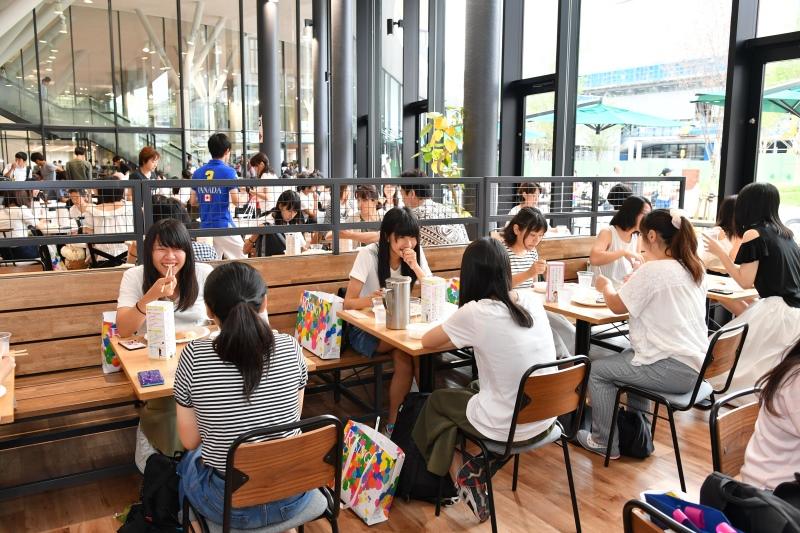 好評を博した学食無料体験