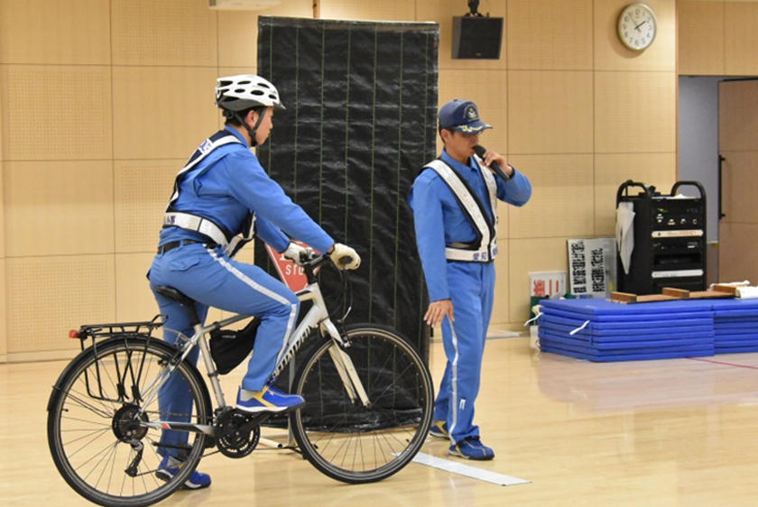 ナゴヤドーム前キャンパスで自転車安全運転講習を実施  ニュース 