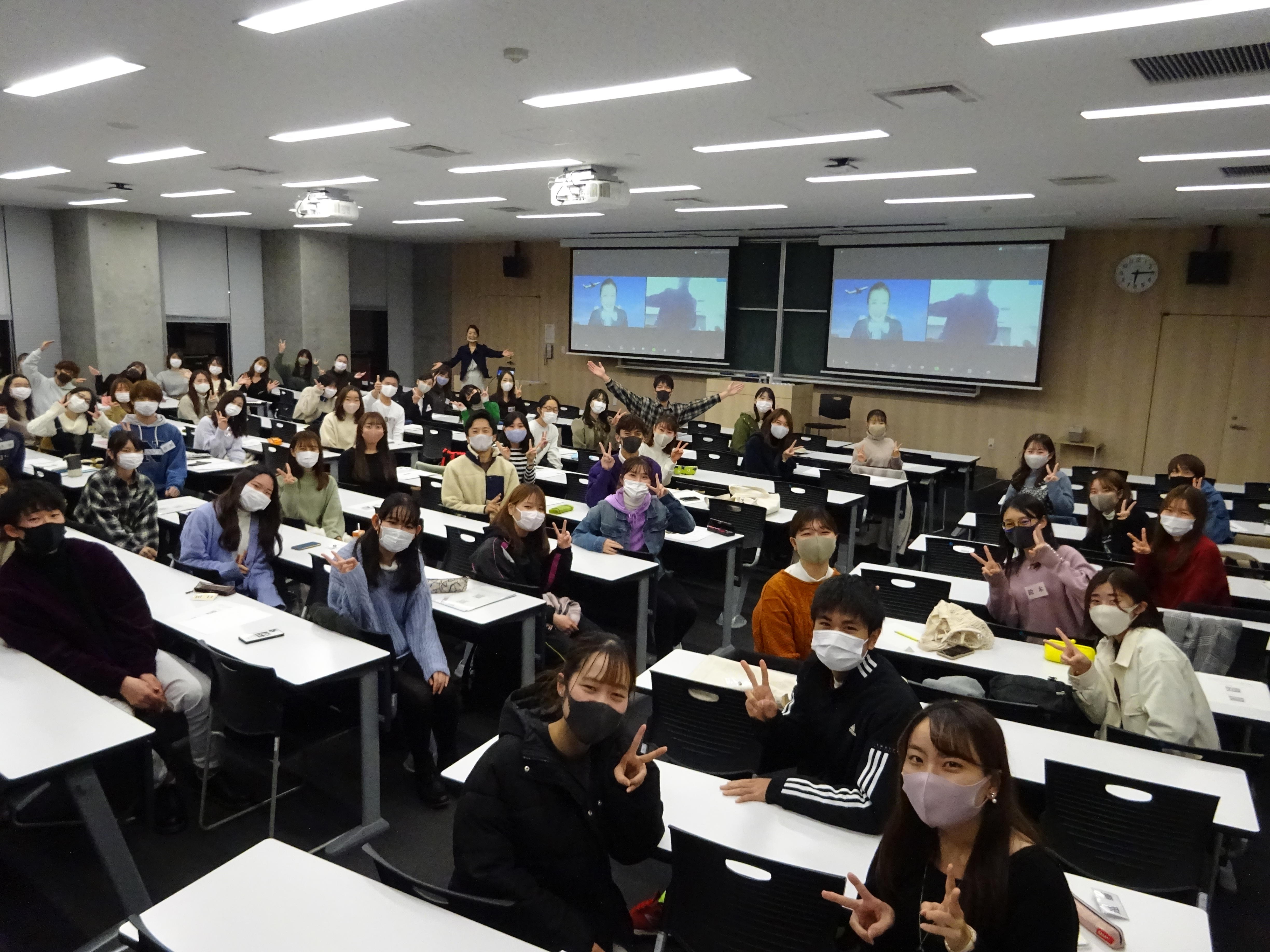 最終回の様子。笑顔で。