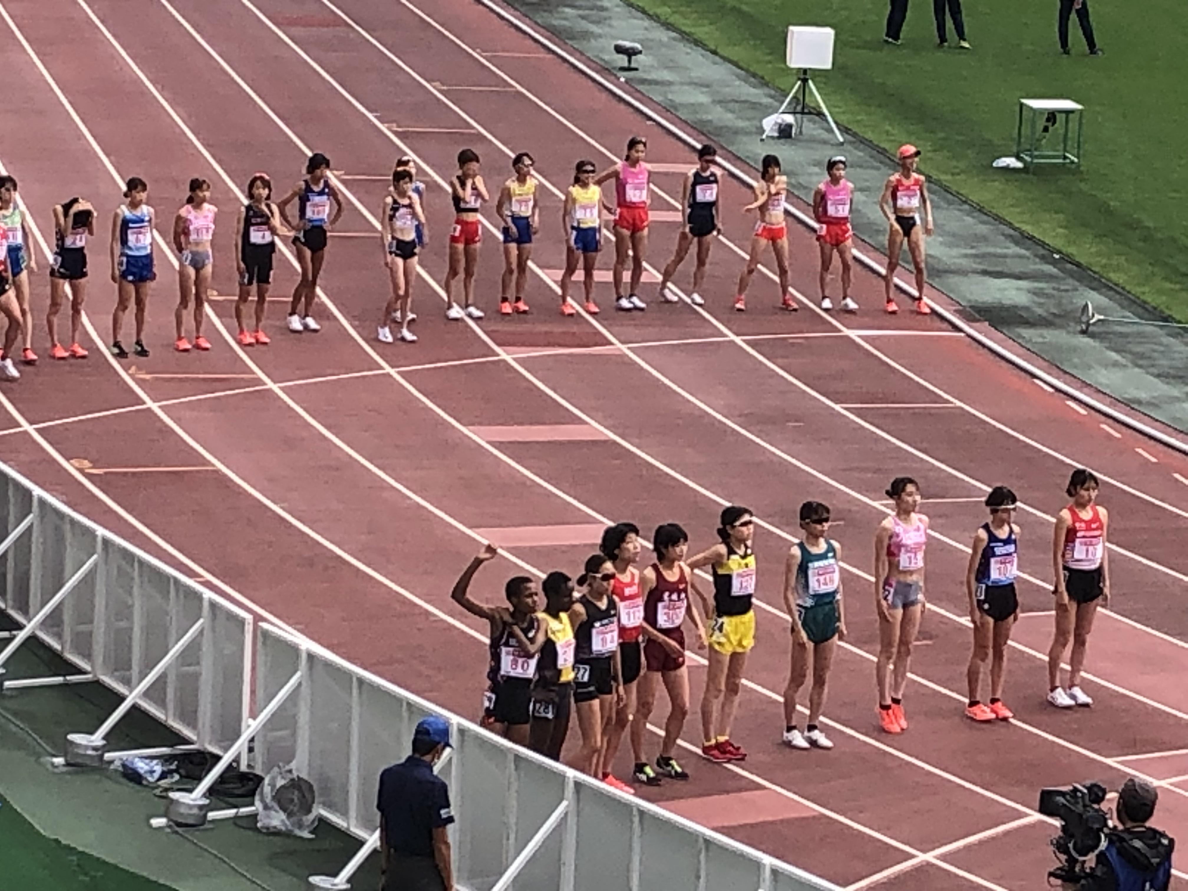 5000m　スタート