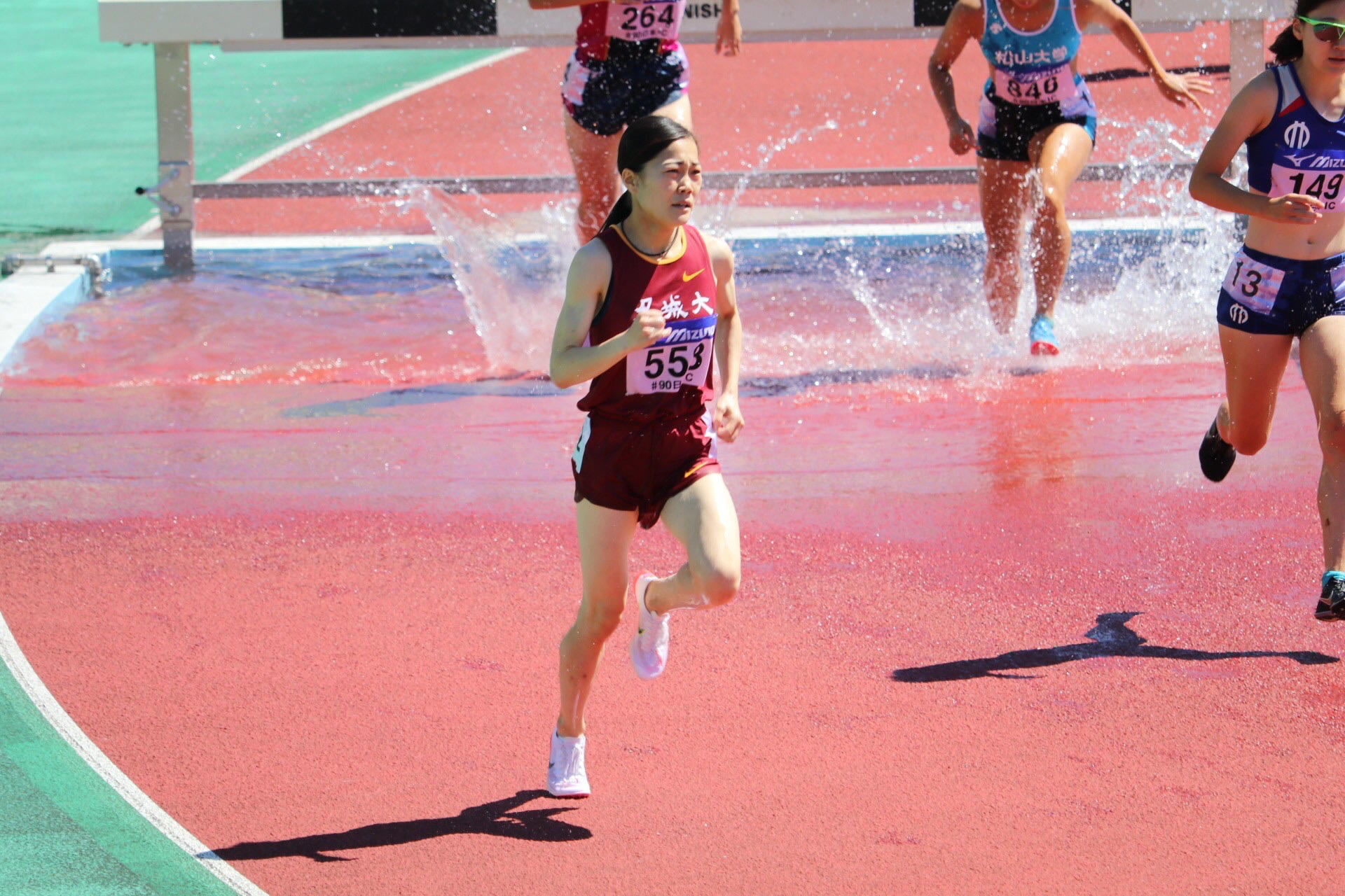 3000ｍ障害での井上選手