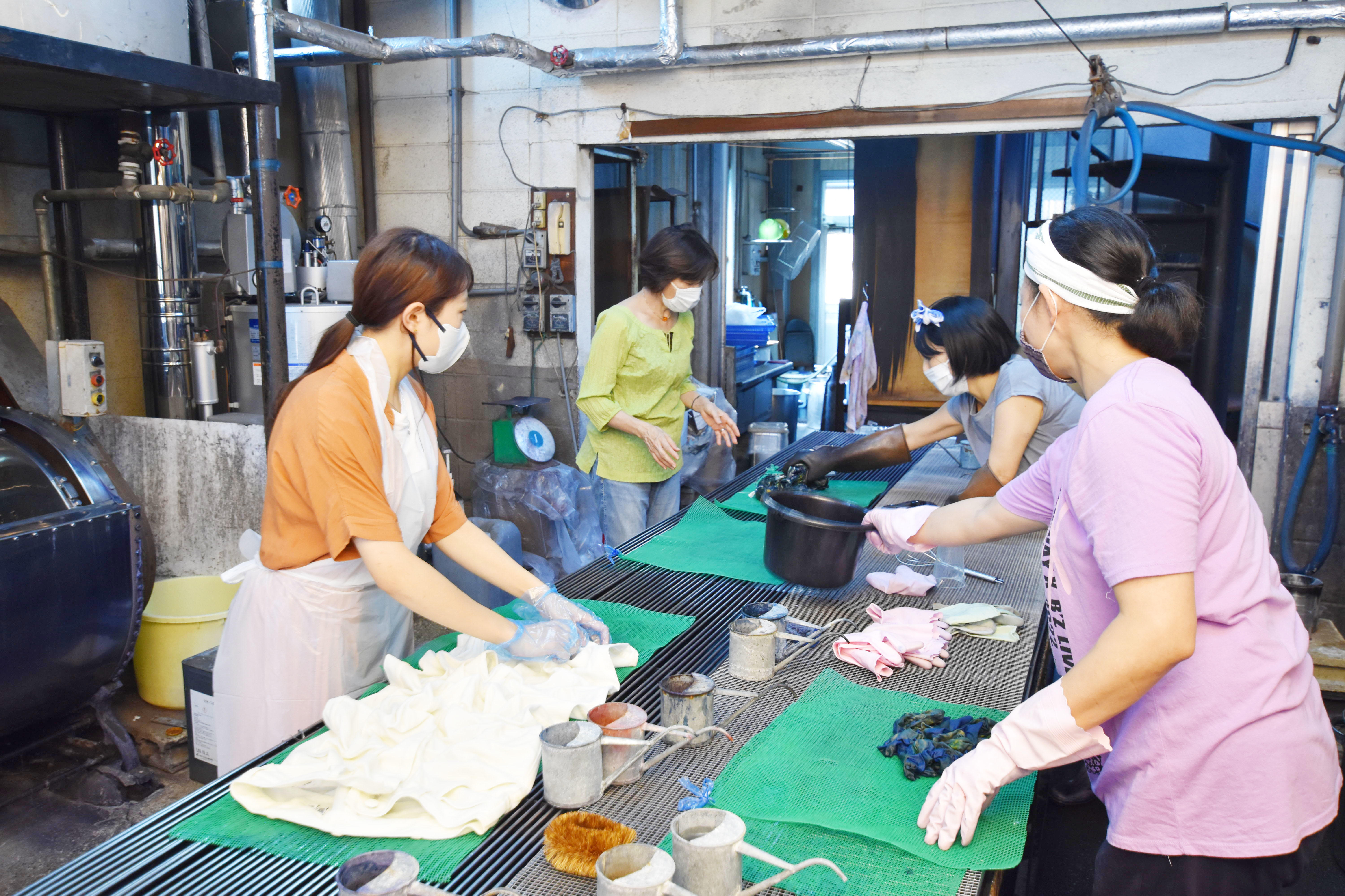 職人さんからの直接指導