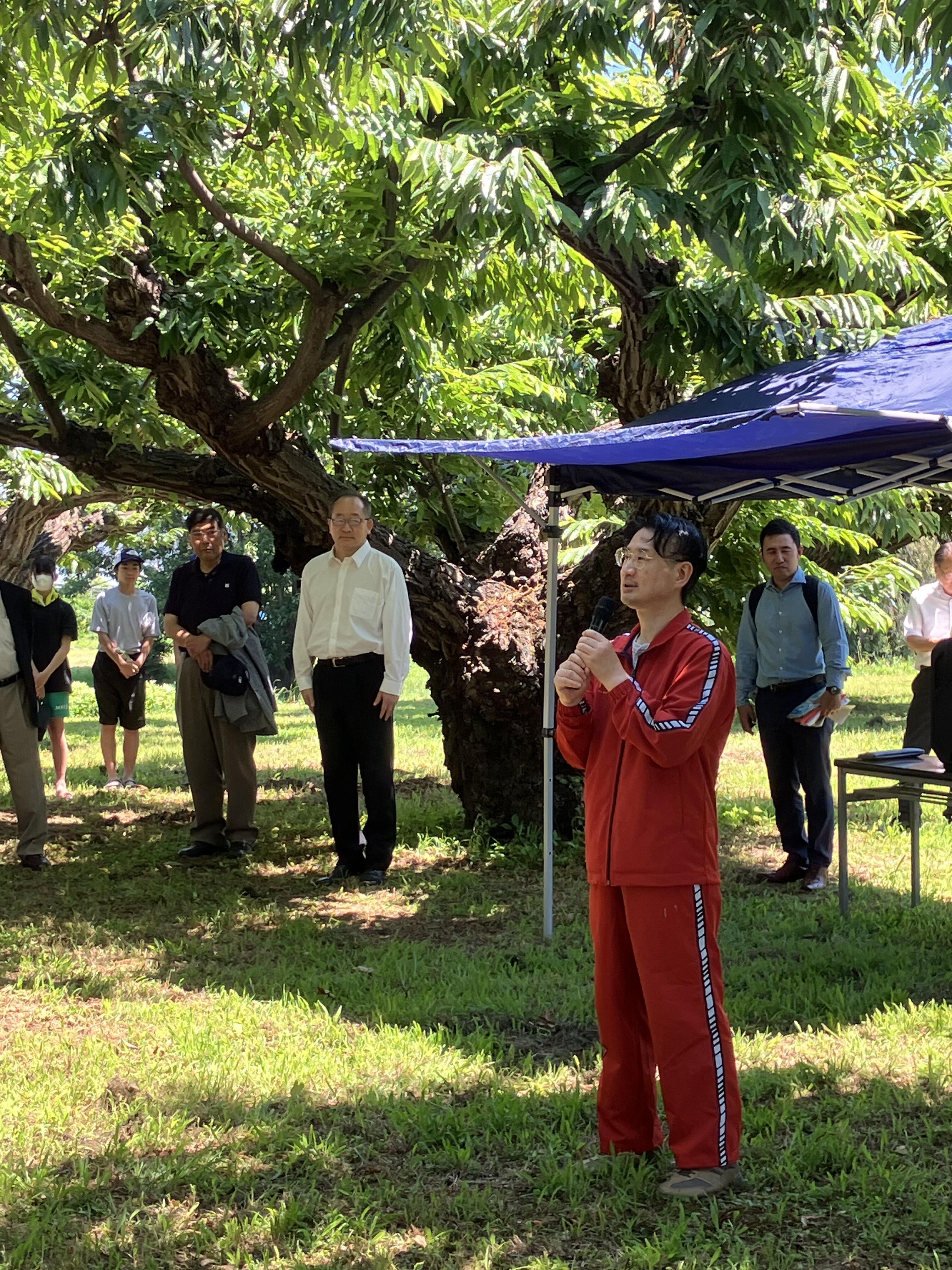 氏田稔農学部長