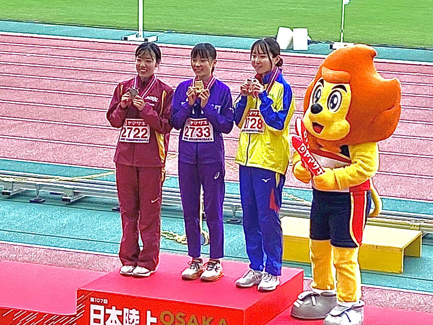 第2位！初のメダル獲得！笑顔の瀬木彩花選手