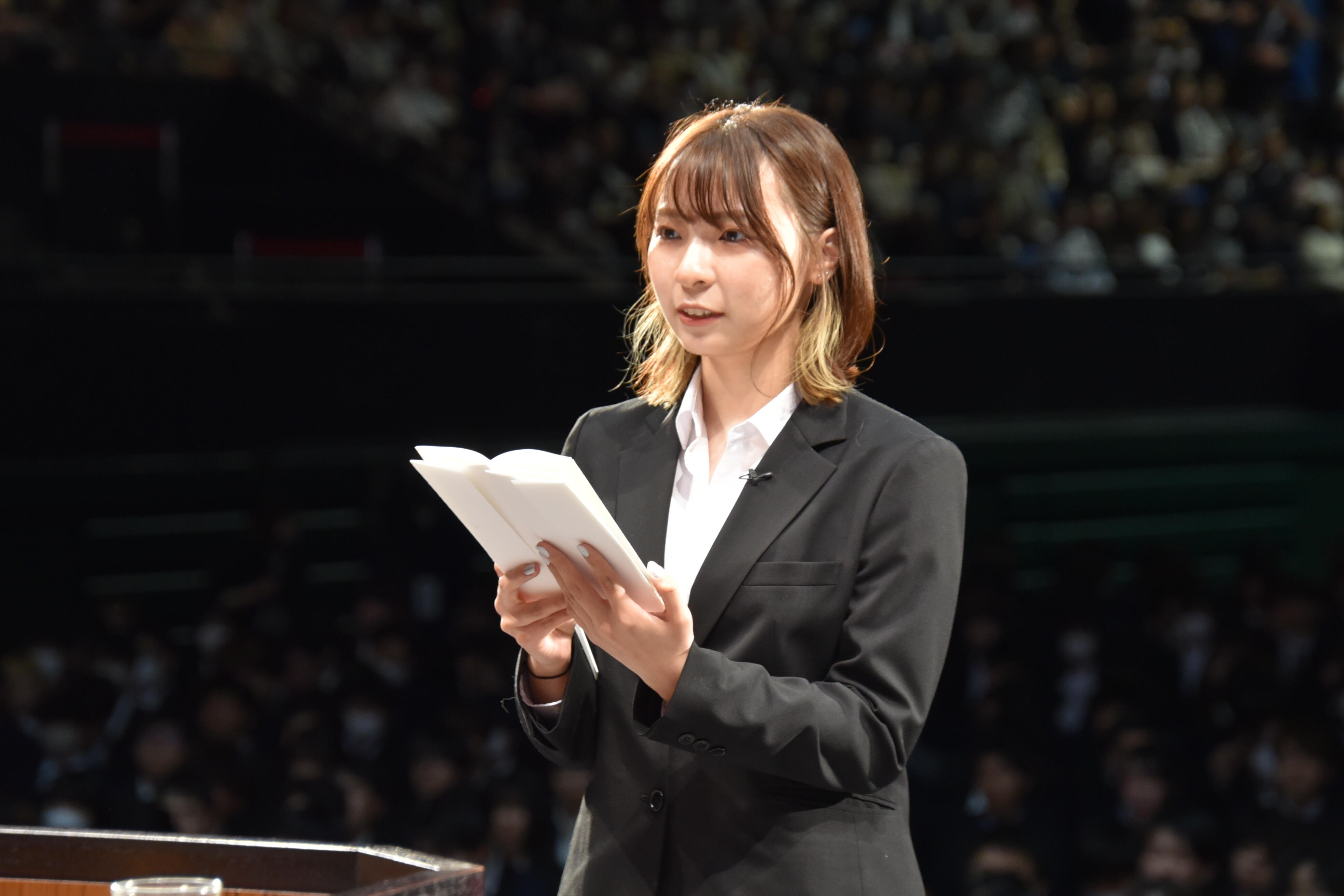 大学院生代表の増田さん