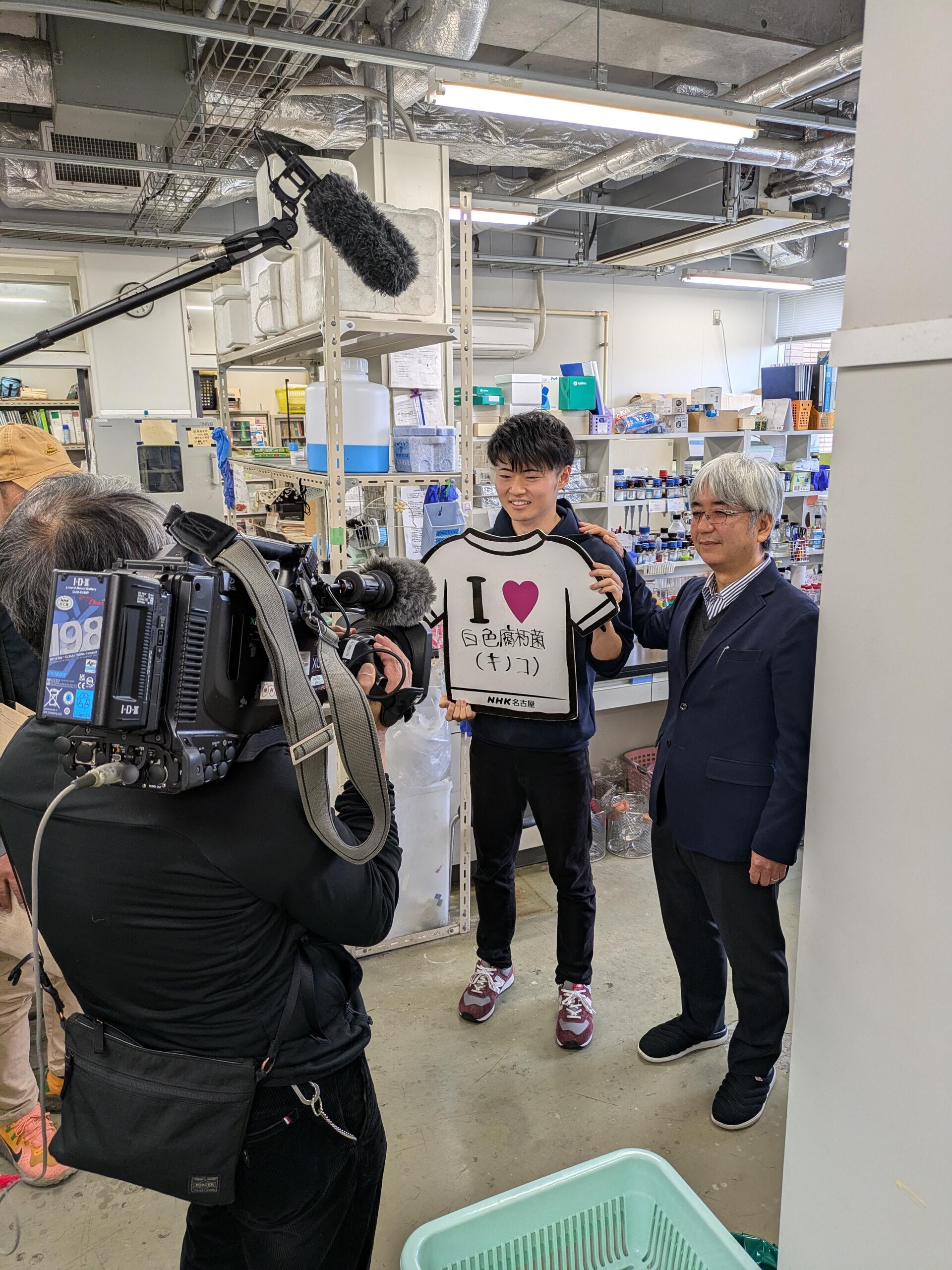 撮影の様子