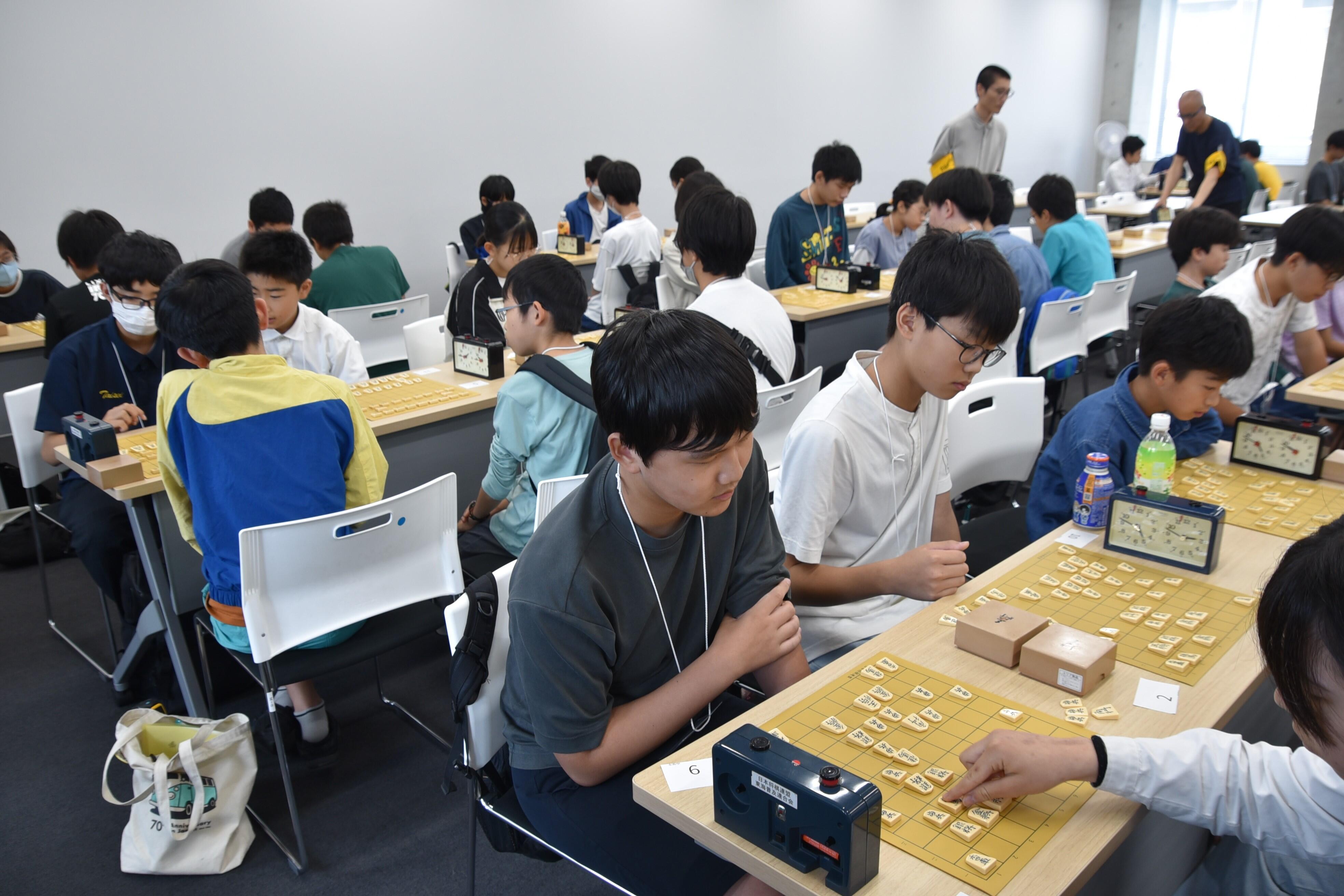 対局の様子