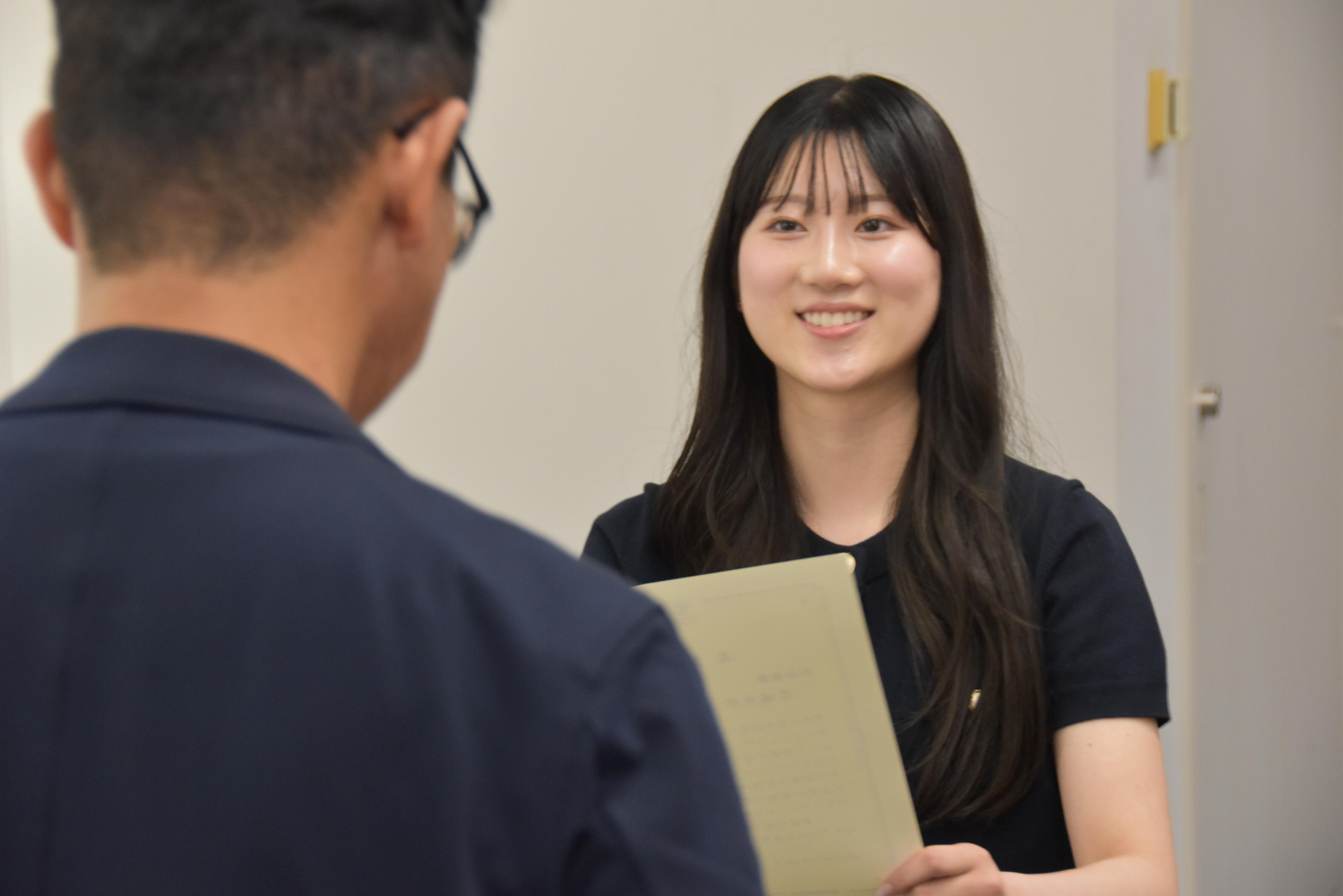 総合1位を獲得した春日井さん