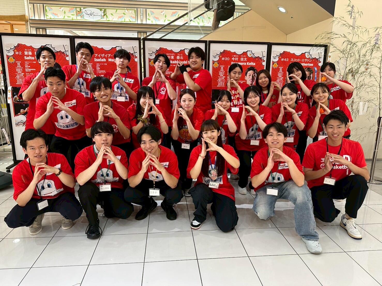 プロスポーツビジネス研究会の学生たち