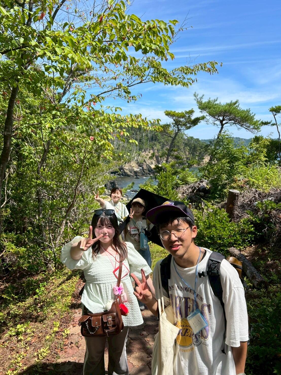 島内散策