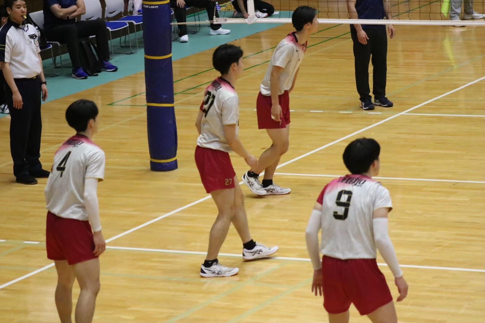 4番白熊選手・9番白川選手・27番佐藤選手