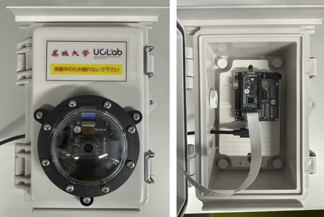 開発したカメラ型IoTデバイス
