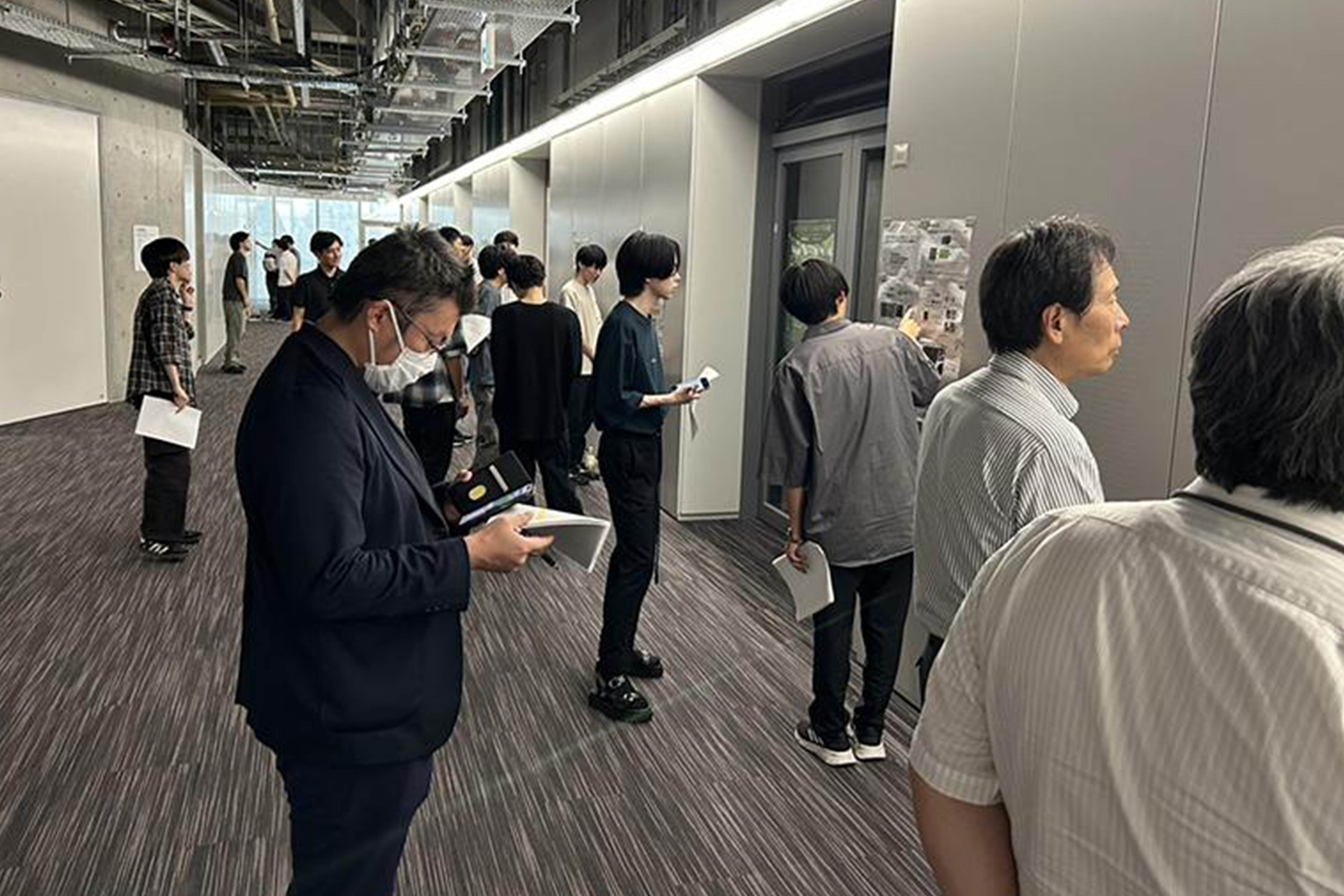 中間発表会様子