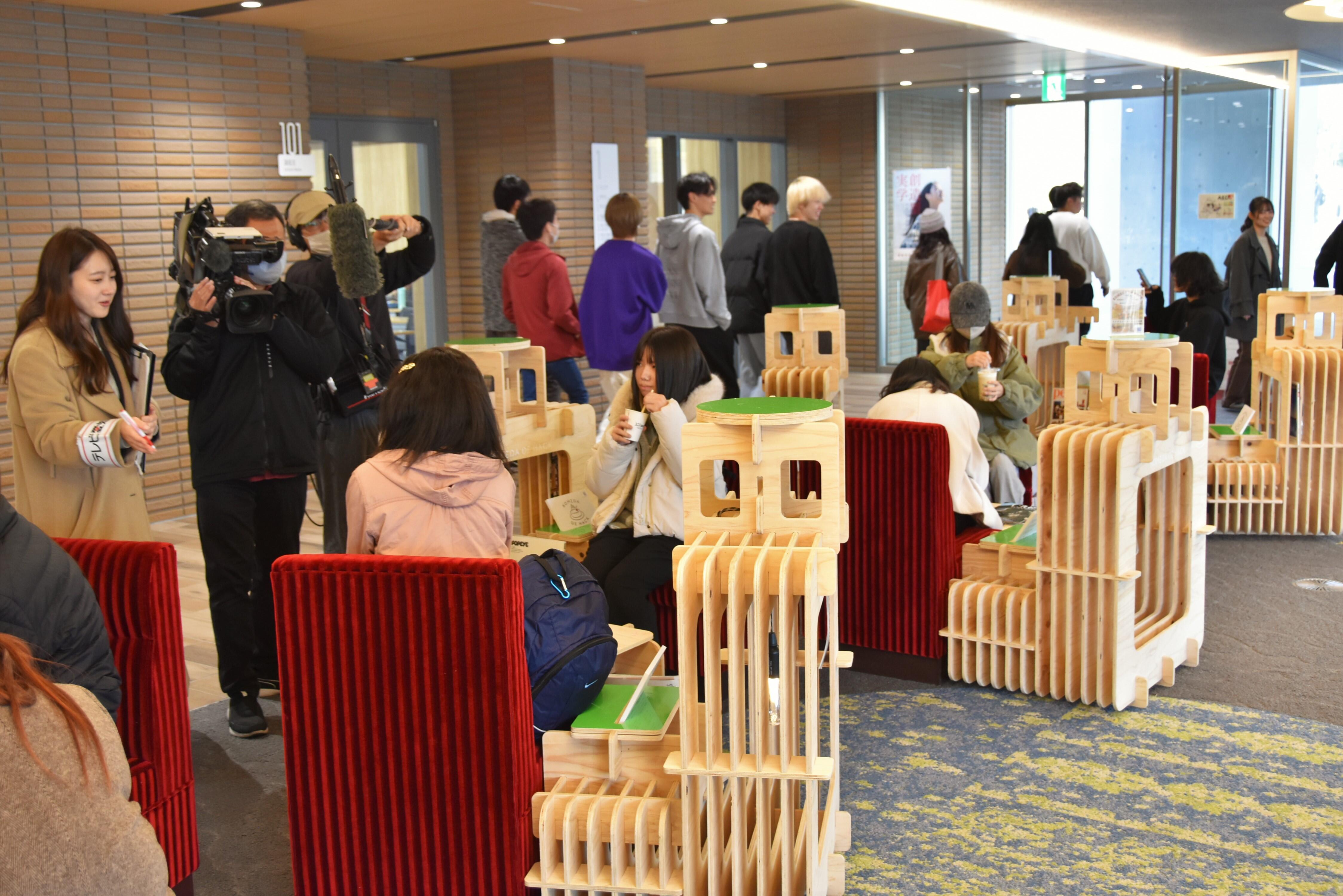 テレビ愛知や中日新聞など4社のメディアが取材