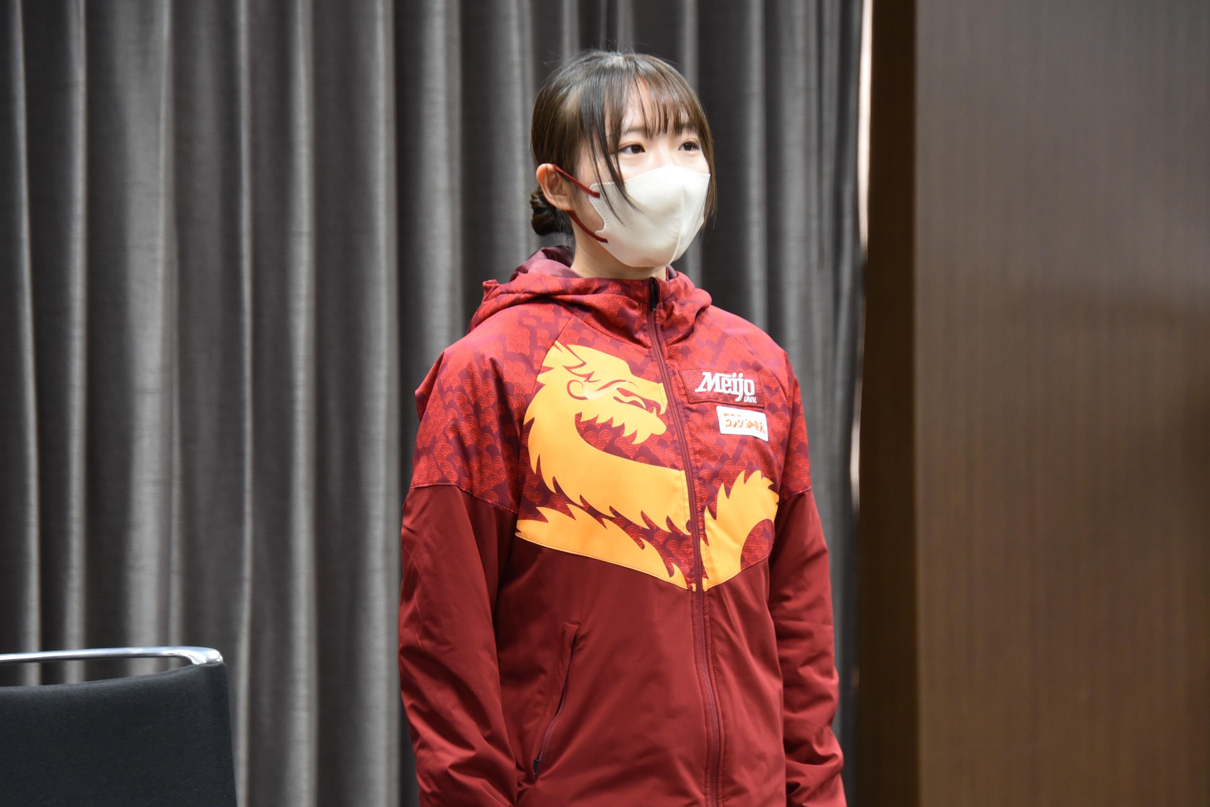 決意表明する米澤キャプテン