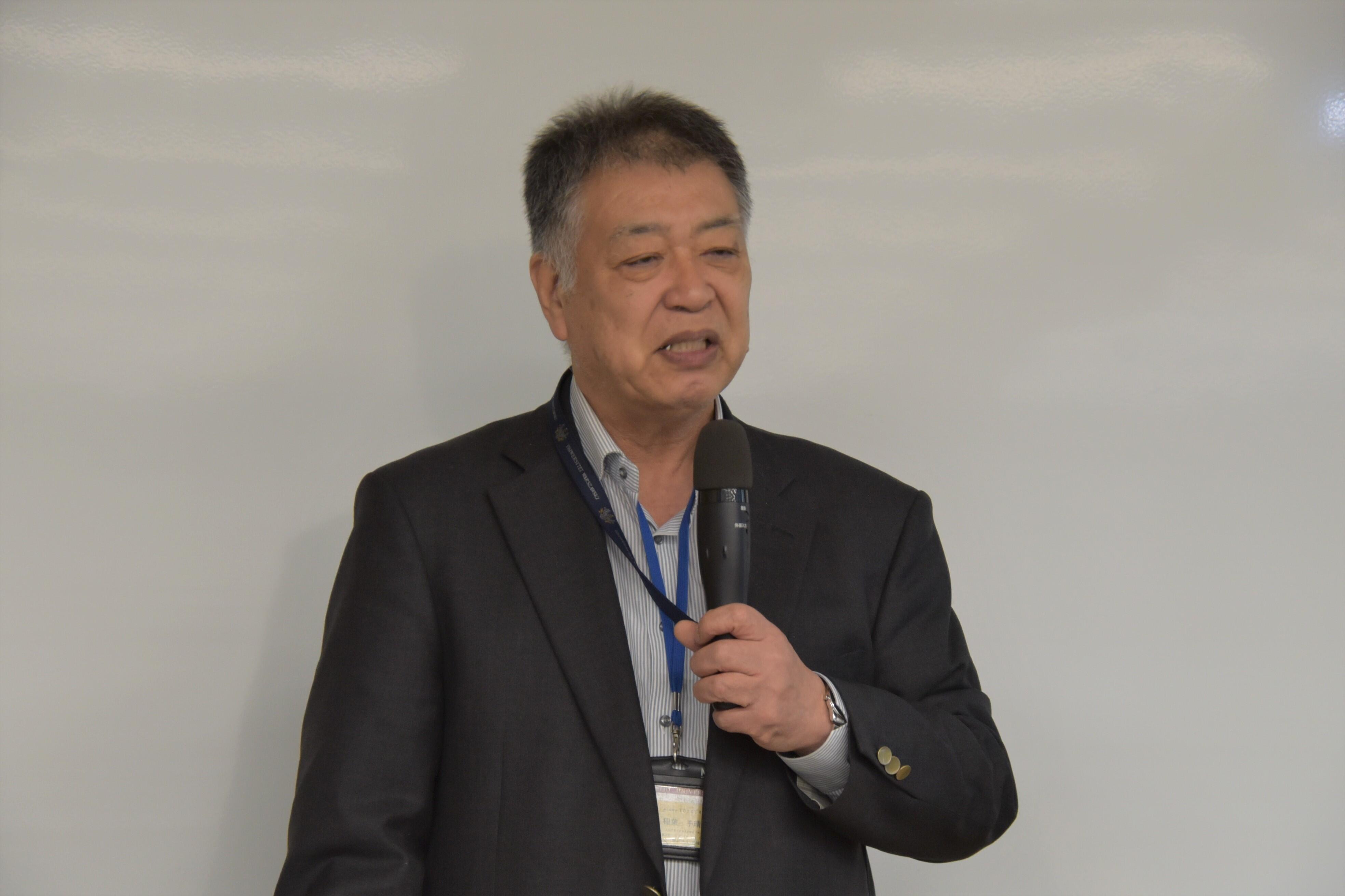 最終講義での稲葉教授