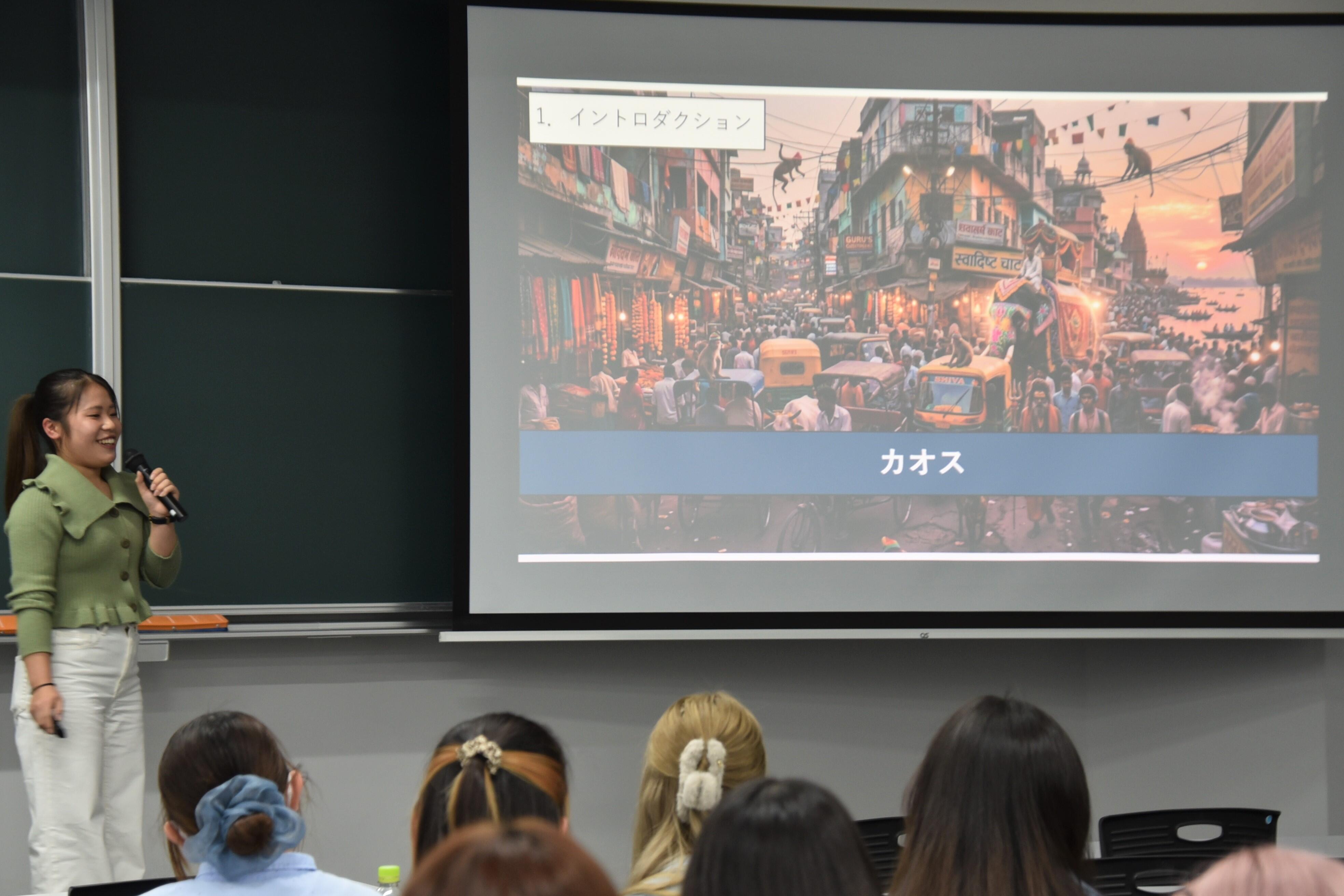 インド組の発表