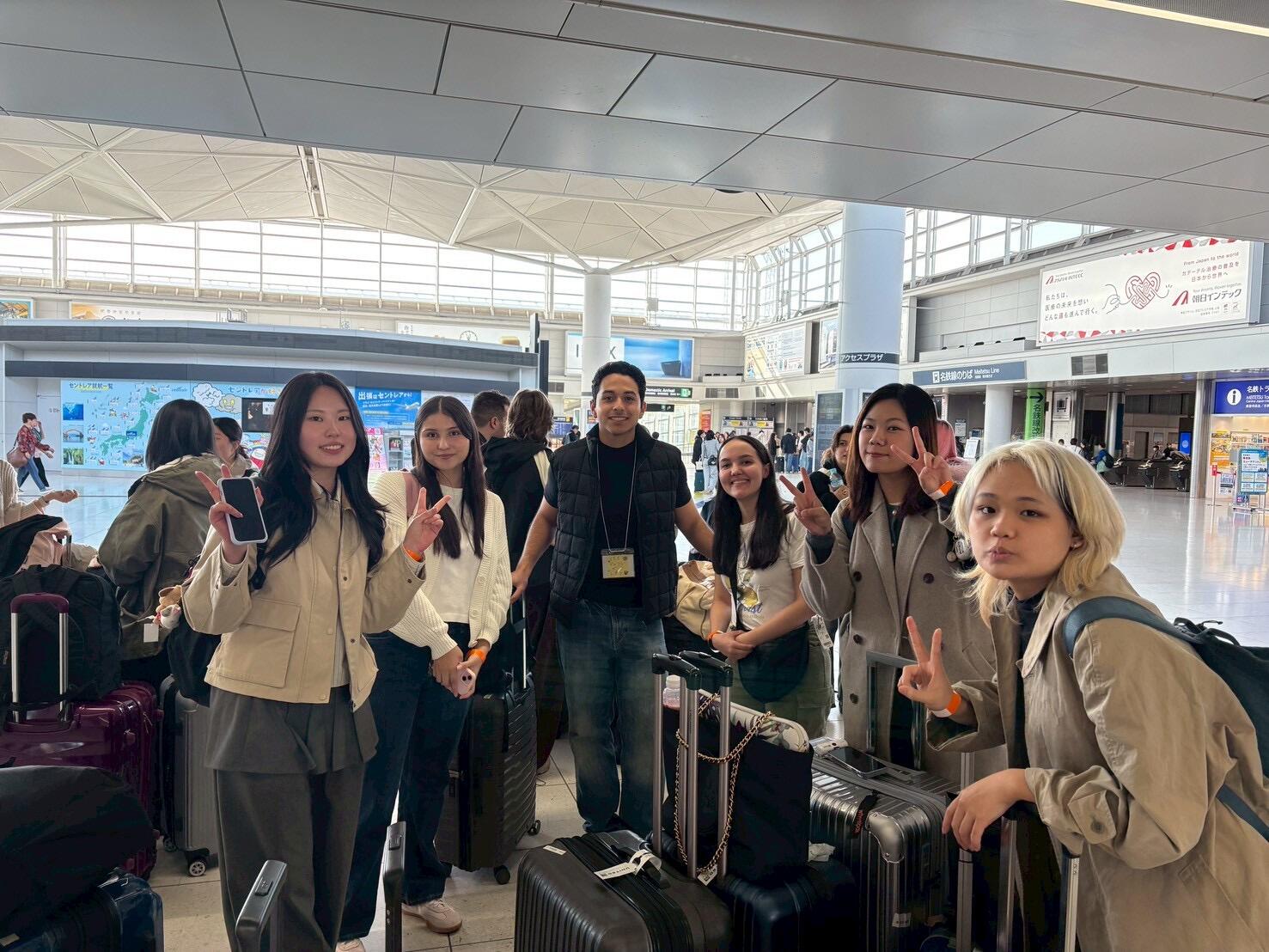 メキシコ、韓国、ベトナムから来日