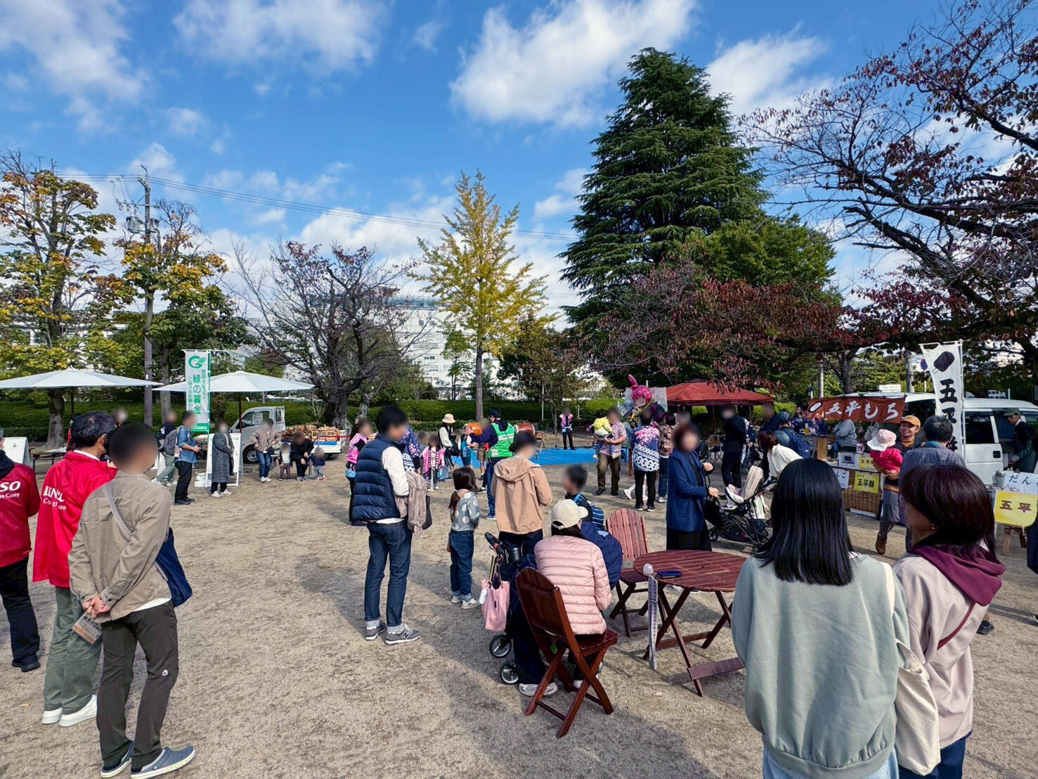 <center>サステナハニーマルシェの様子</center>
