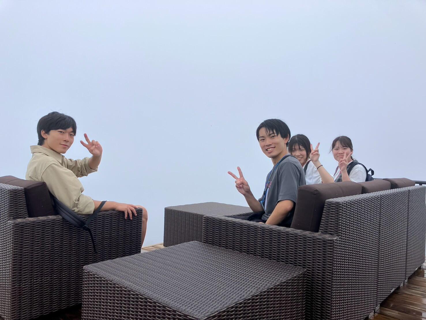 亀山の頂上