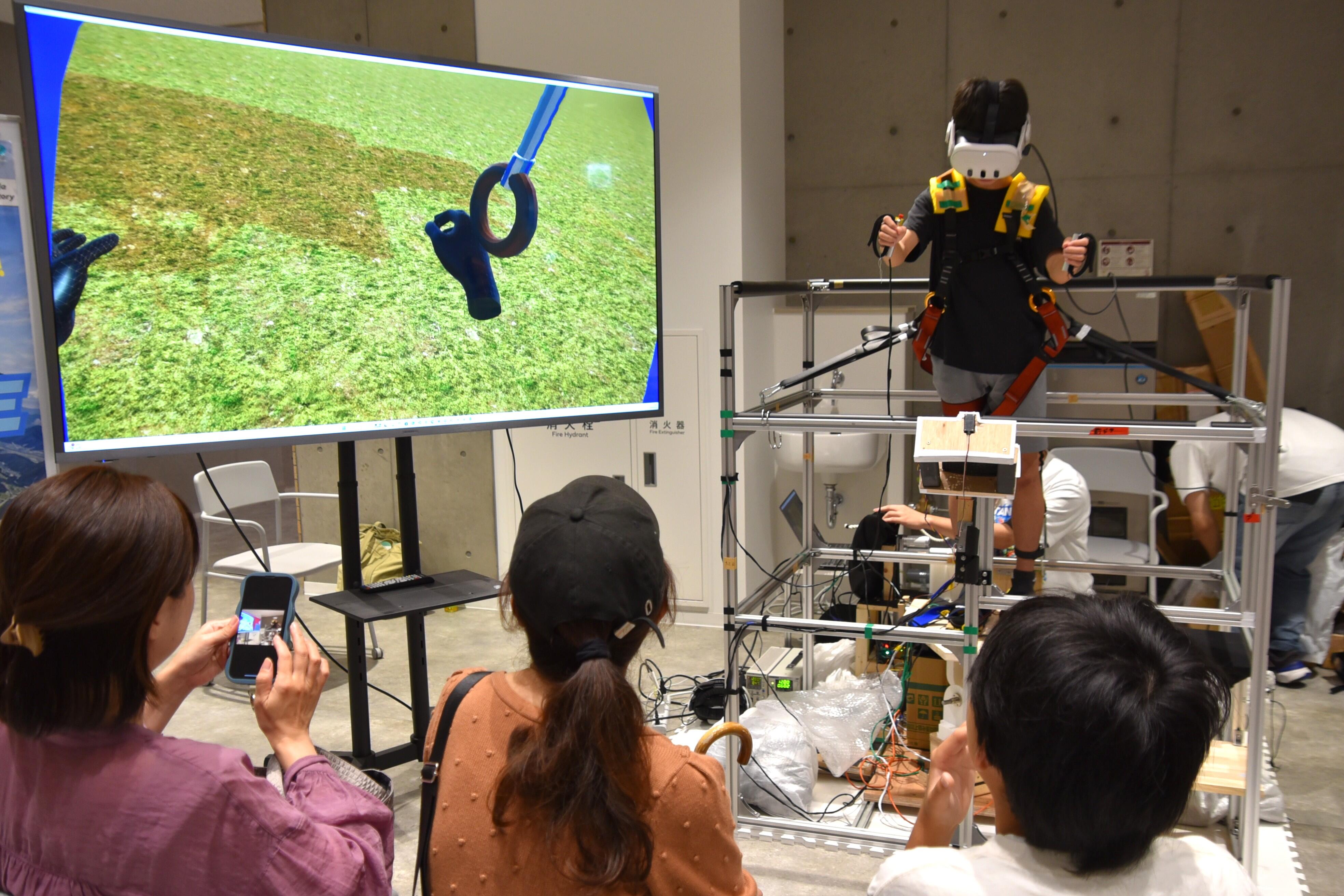 情報工学部のVR体験