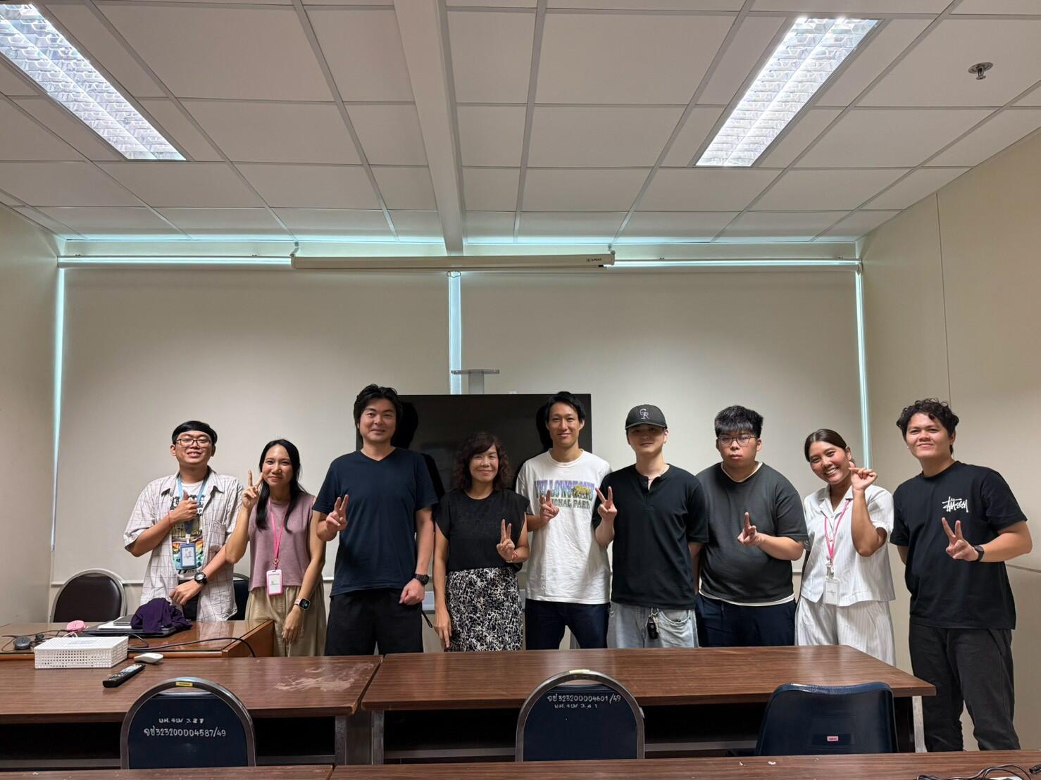 チュラロンコン大学理学部にて