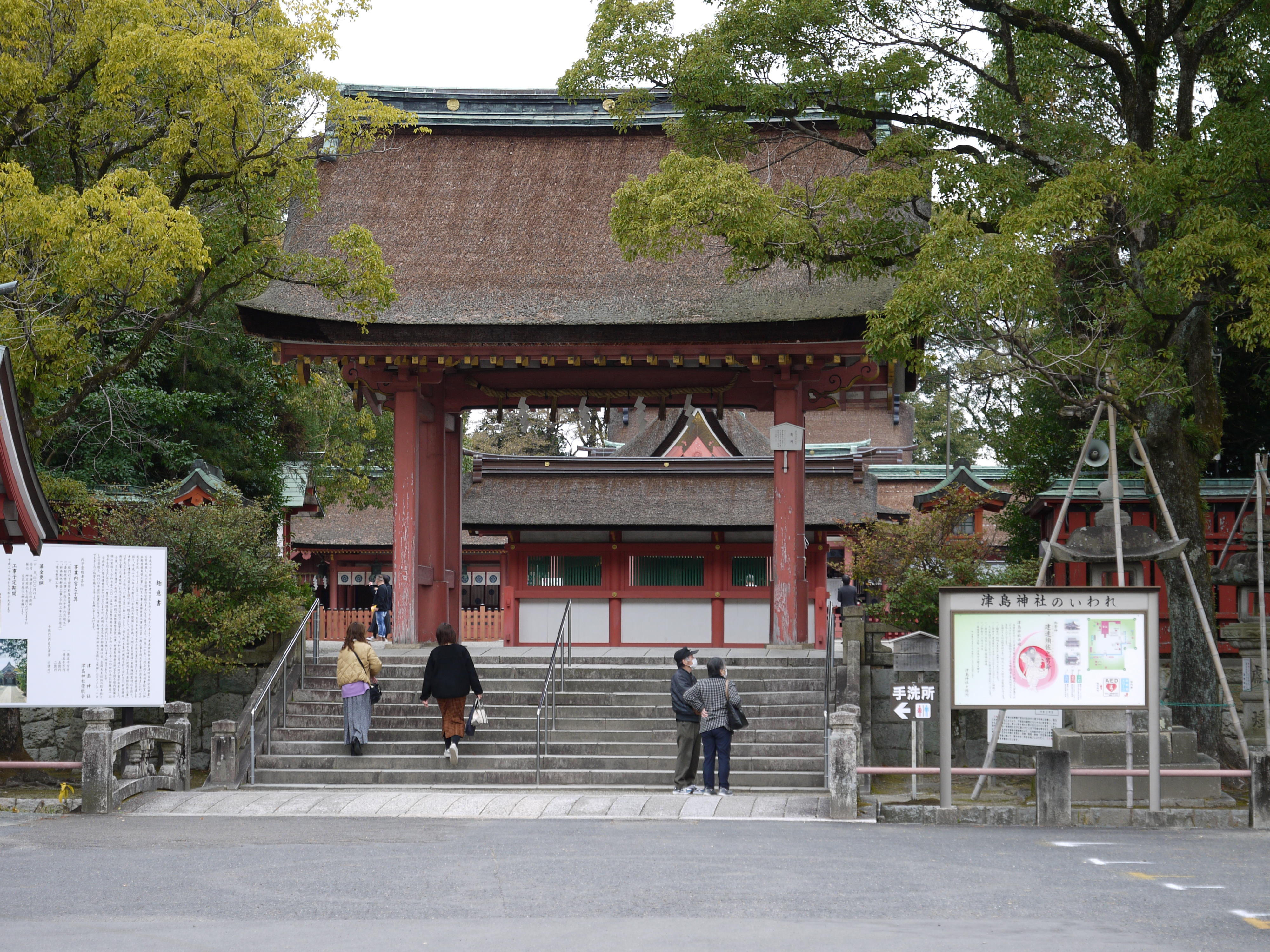 津島神社（津島市）＝伊藤教授撮影